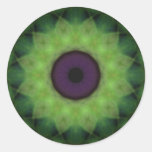 Eyesore Green Evil Eye Stickers