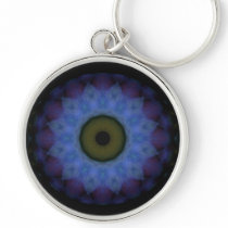 Eyesore Violet Blue Evil Eye Key Chains