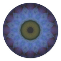 Eyesore Violet Blue Evil Eye Sticker