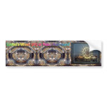 Ezekiel's Wheel: UFO or Magic Mushroom? bumper stickers