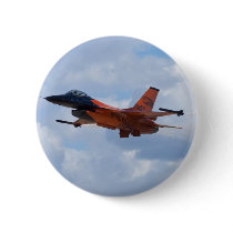 F16 Fighting Falcon Pinback Buttons