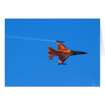 F16 Fighting Falcon Card