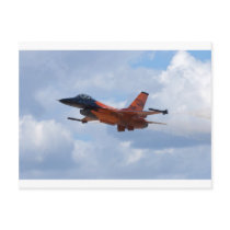 F16 Fighting Falcon Postcard