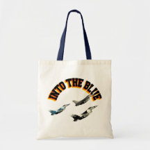 F16s INTO THE BLUE Tote Bag