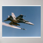 F18 Fires Sidewinder posters