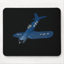 F4U4 CORSAIR IN A DIVE MOUSE MATS
