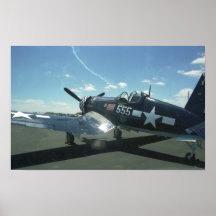 F4U-1 Corsair Poster