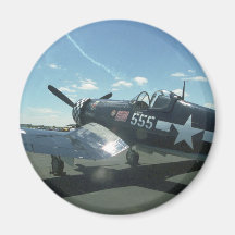 F4U Corsair 01 Refrigerator Magnets