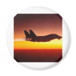 F-14 TOMCAT IN AFTERBURNER MAGNET