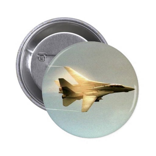F-14 TOMCAT WITH VAPOR PINBACK BUTTONS