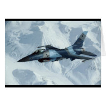 F-16 FIGHTING FALCON GREETING CARDS