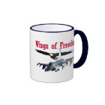 F-16 Wings of Freedom Coffee Mugs