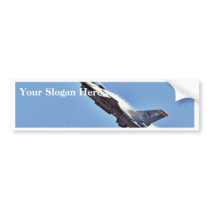F 16s Jets Fighters Aeroplanes Bumper Stickers