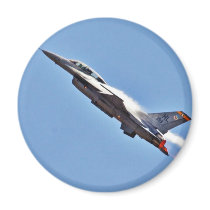 F 16s Jets Fighters Aeroplanes Refrigerator Magnets