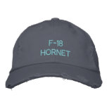 F-18 HORNET embroidered hats