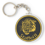 F-18 Hornet Staffel 11 Tiger Key Chain