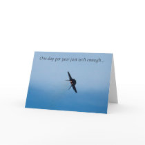 F-22 Afterburner Father's Day card