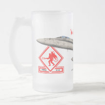 F/A-18 Posterised glass mug