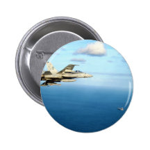 F/A-18A Hornet Strike Fighter Squadron 87 Pinback Buttons