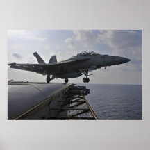 F/A-18F Super Hornet on the USS George Washington Posters