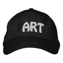 (F)ART - Ladies Black Hat Girls Cap