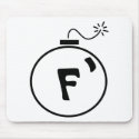 F Bomb mousepads