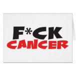 F*ck Cancer Card
