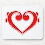 F-CLEF BASS CLEF MOUSE PADS