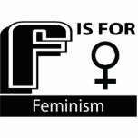F Is For Feminism photo sculptures