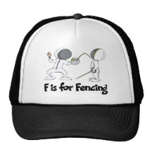 F is for Fencing Hat