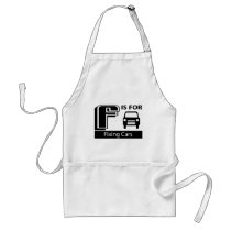 F Is For Fixing Cars Apron