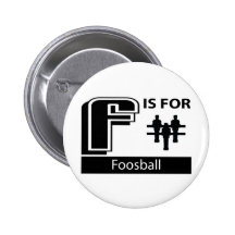 F Is For Foosball Buttons