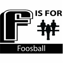 F Is For Foosball Photo Sculptures