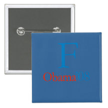 F OBAMA BUTTON