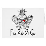 F. R. O. G. GREETING CARD