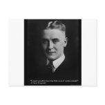 F Scott Fitzgerald Tender Curiosity Gifts & Tees postcards