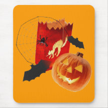 F�tons Halloween - Tapis De Souris