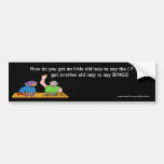F Word Bingo Bumper Sticker bumper stickers