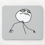 F YEA face Mouse Pad