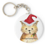 ...Fa-La-La-La-La  Kitten Keychain