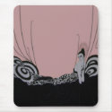 Fab Fashion Plate Mousepad Vintage Art Deco
