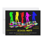Fab Five - Rainbow invitation card