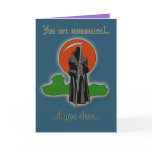 Fab YOU ARE SUMMONED Spooky Party Invitations cards