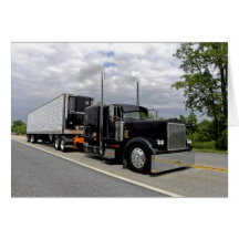 Faber's Peterbilt 379 Note Card