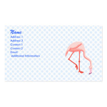 Fabio Flamingo Business Cards