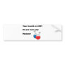 Fable-Health is Low Bumper Sticker