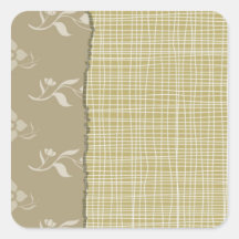Fabric Flower Strand Peel-OFF Write-ON Dream Tool Sticker