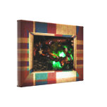 Fabric illusion canvas wrapped frame