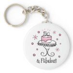 Fabulous 50 Keychain