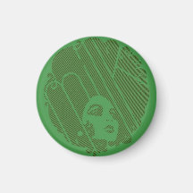 Fabulous and Wild Fridge Magnet